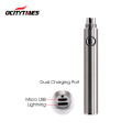 Newest 4 levels votalges adjustable rechargeable vape pen battery for all 510 ceramic vape tank cbd cartridges